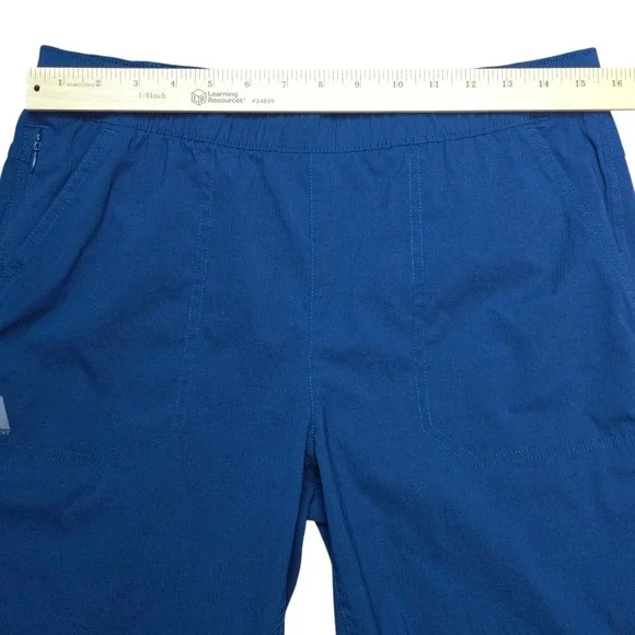 Eddie Bauer First Ascent Women 10 Blue Ripstop Hiking Shorts Pockets Women's 10 - Picture 7 of 9